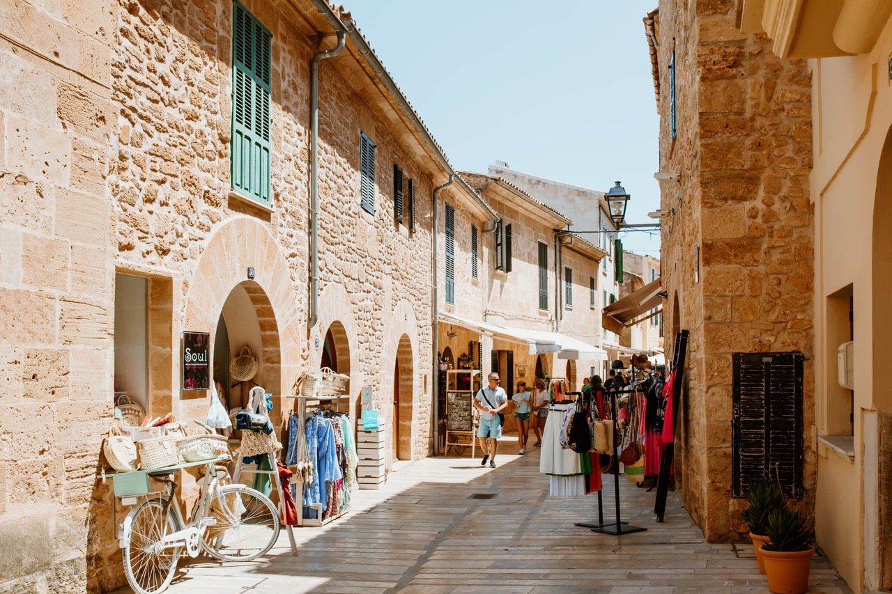 Pueblo de Alcudia Mallorca